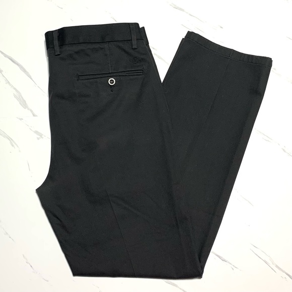 Dockers Black Slim Fit khaki Pants 34/32 - Picture 2 of 16